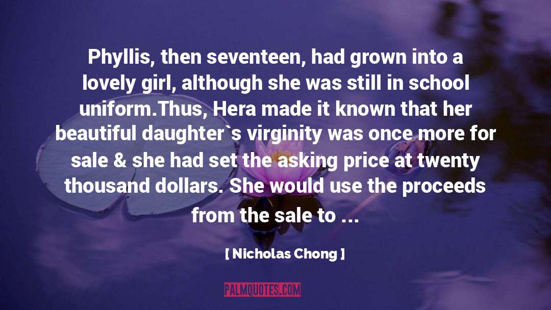 Beautiful Daughter quotes by Nicholas Chong