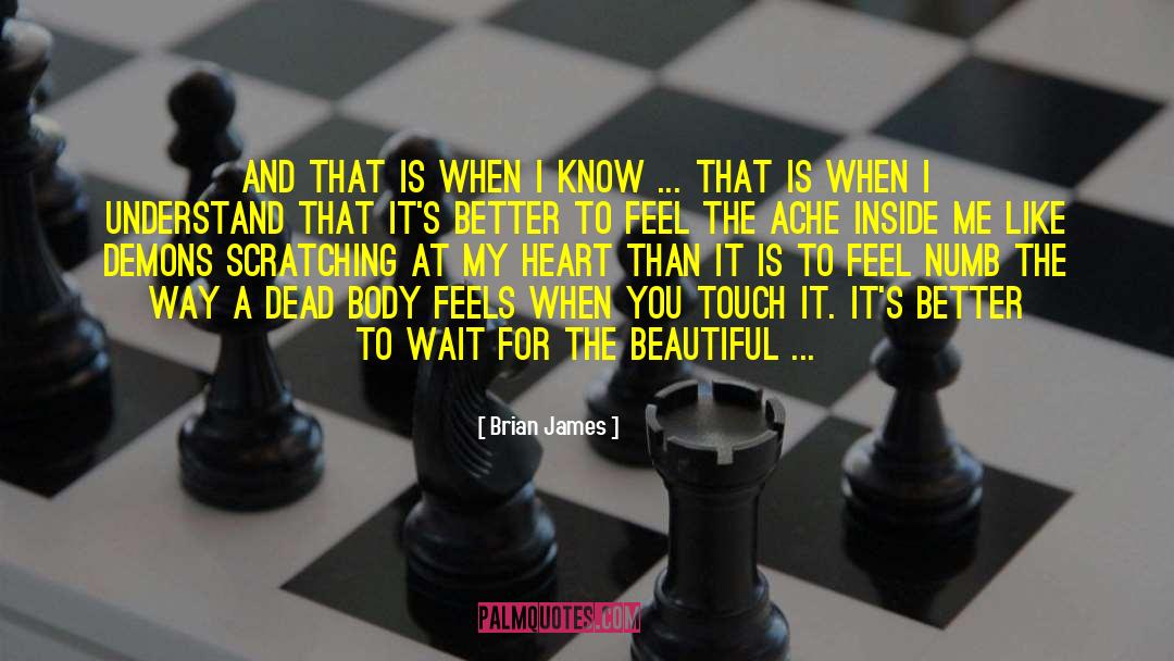 Beautiful Dead Series quotes by Brian James