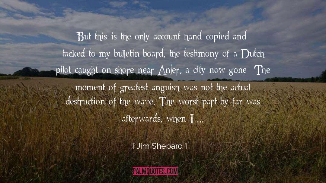 Beautiful Description quotes by Jim Shepard