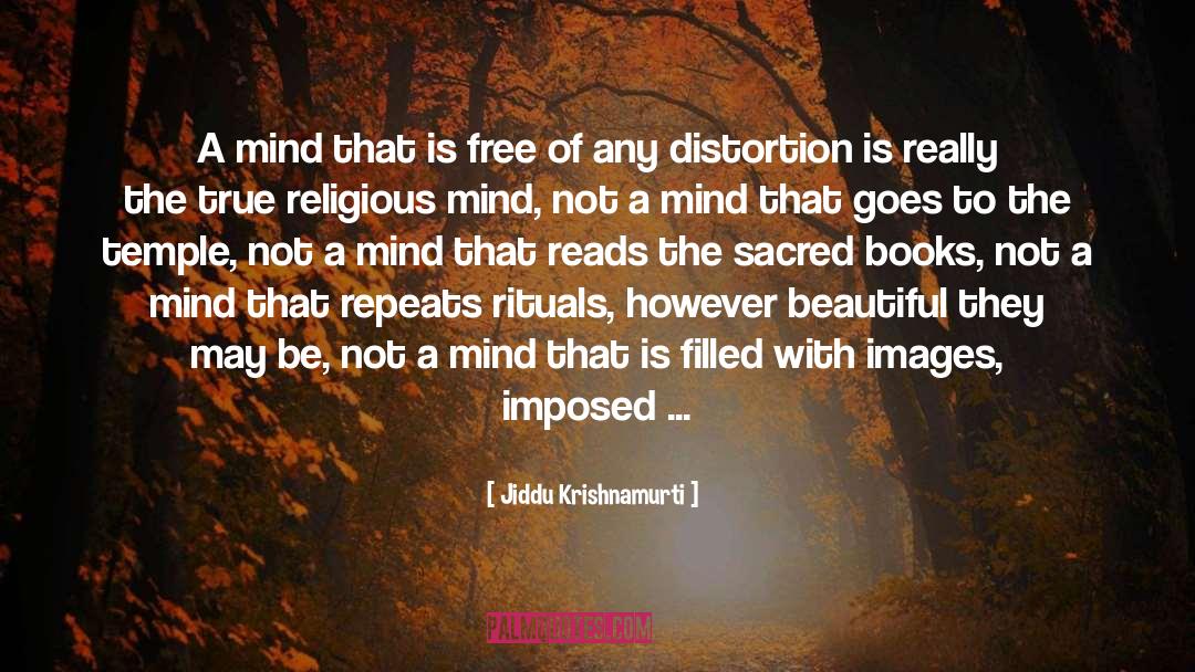 Beautiful Description quotes by Jiddu Krishnamurti