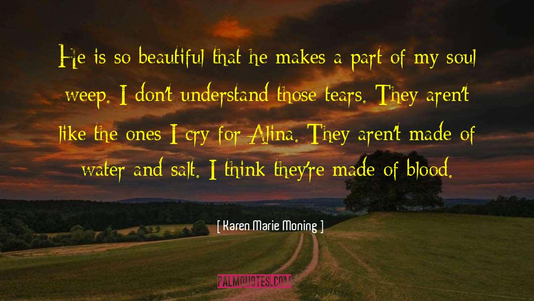 Beautiful Description quotes by Karen Marie Moning