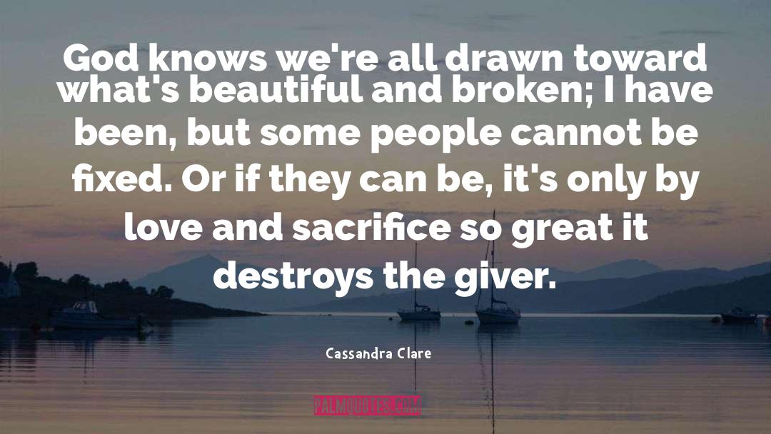 Beautiful Disaster quotes by Cassandra Clare