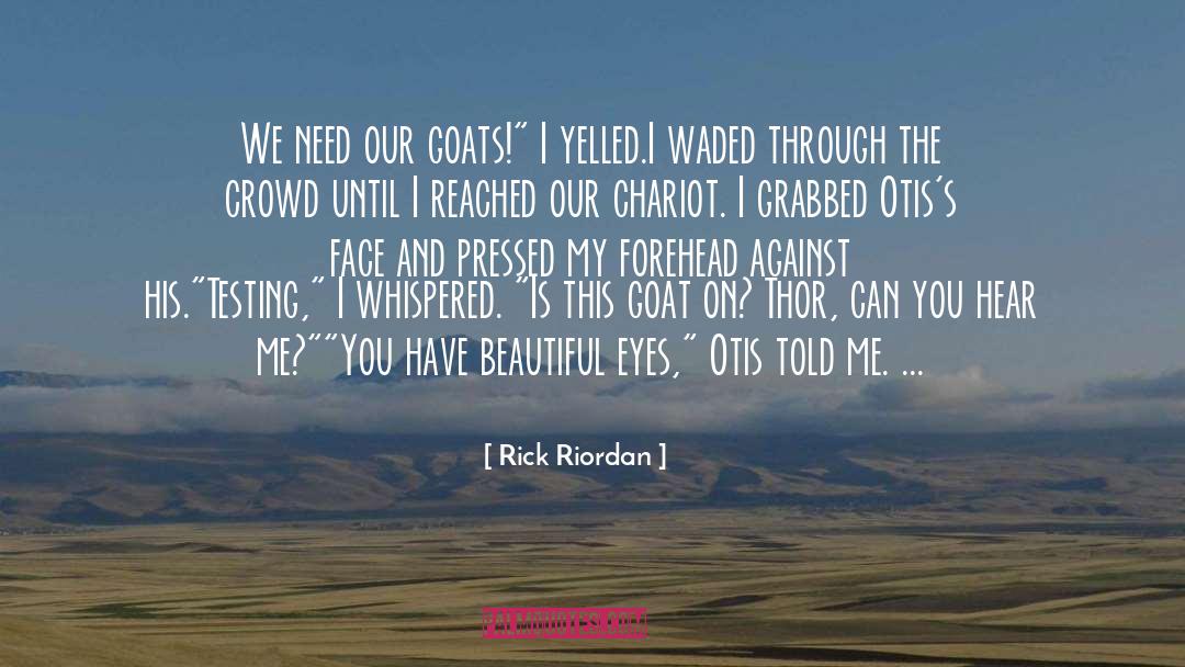 Beautiful Eyes quotes by Rick Riordan