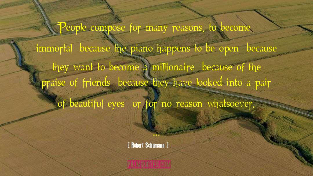 Beautiful Eyes quotes by Robert Schumann