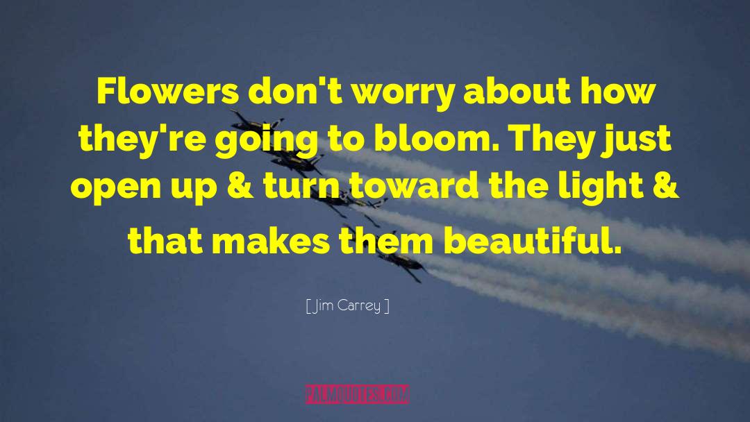 Beautiful Flower quotes by Jim Carrey