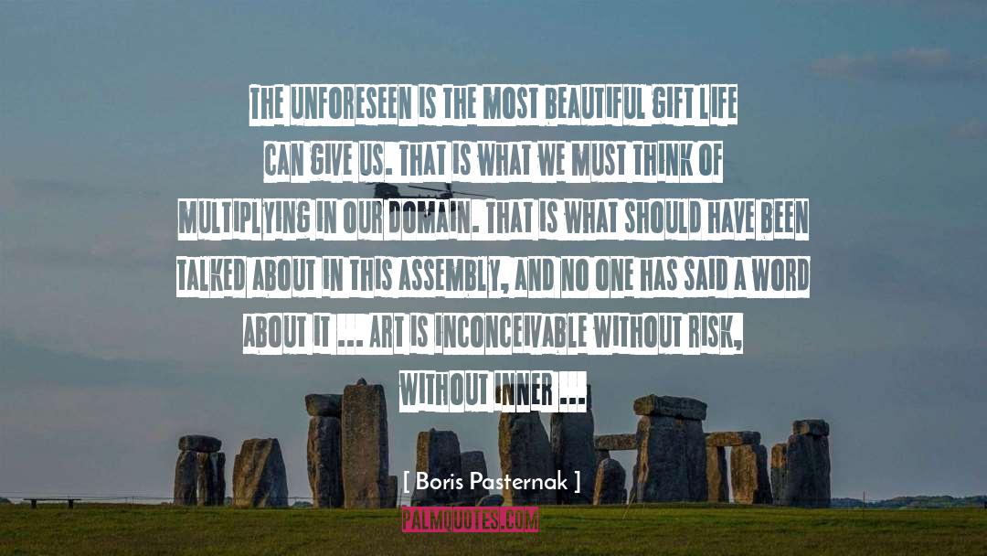 Beautiful Gift quotes by Boris Pasternak