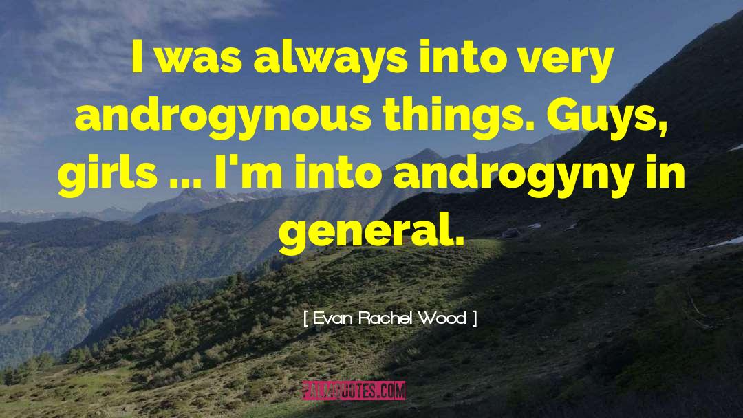 Beautiful Girls quotes by Evan Rachel Wood