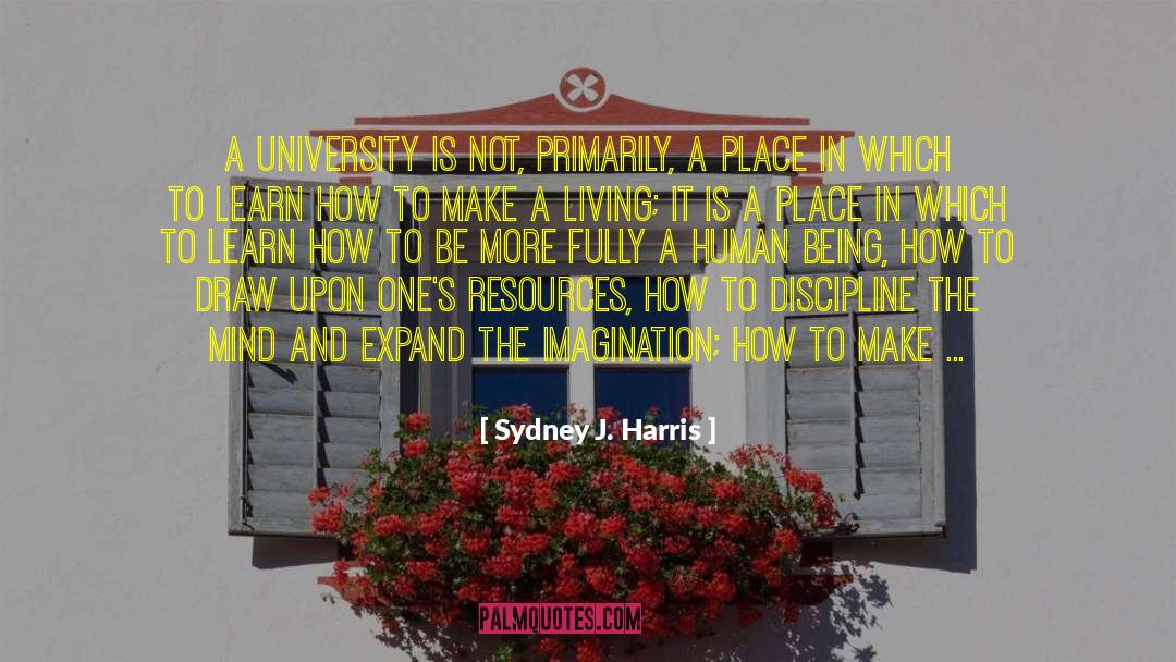 Beautiful Imagination quotes by Sydney J. Harris