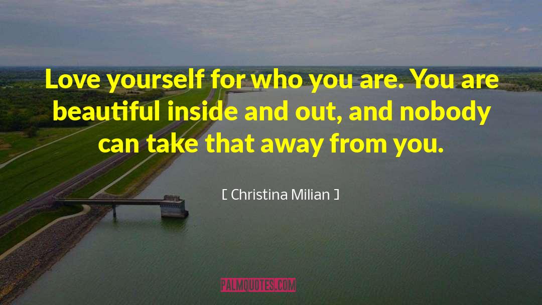 Beautiful Inside And quotes by Christina Milian
