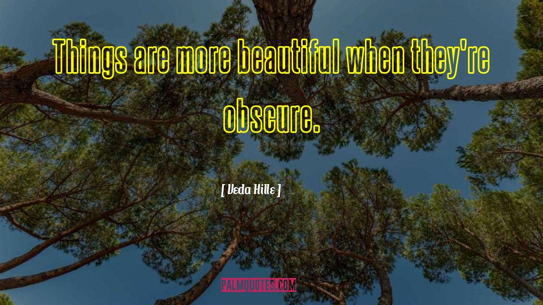 Beautiful Lady quotes by Veda Hille