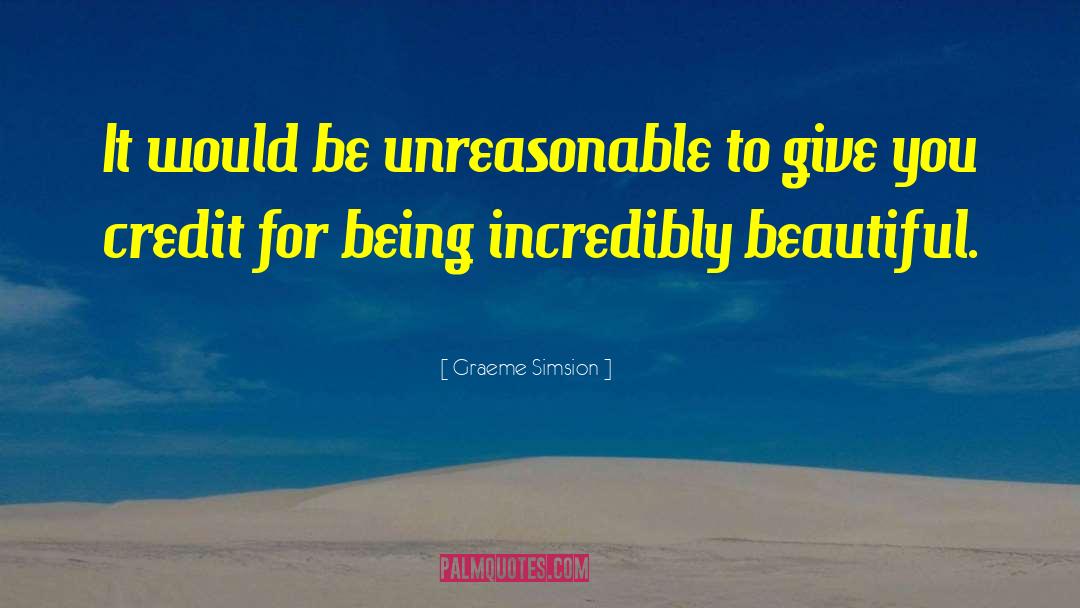 Beautiful Land quotes by Graeme Simsion