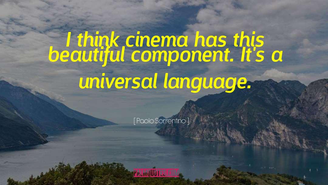 Beautiful Language quotes by Paolo Sorrentino