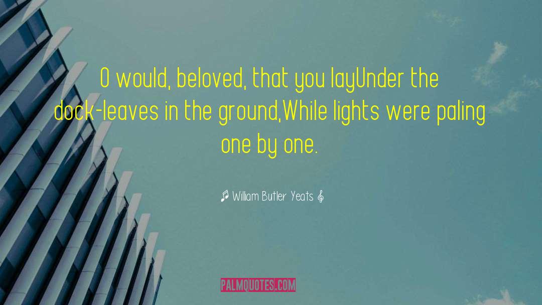 Beautiful Light quotes by William Butler Yeats