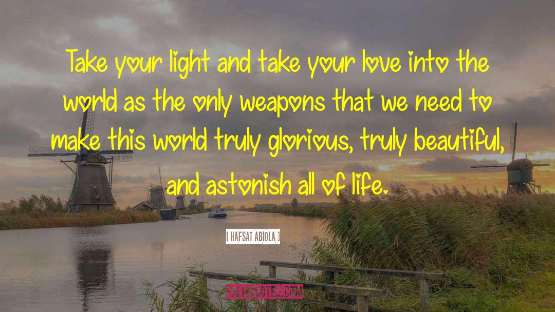 Beautiful Light quotes by Hafsat Abiola
