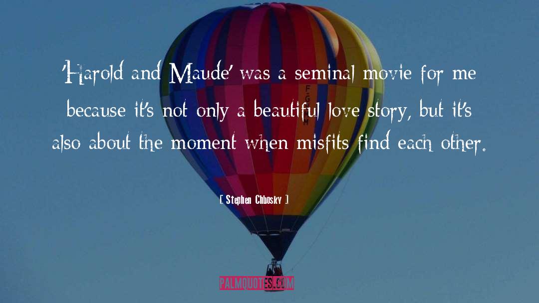 Beautiful Love quotes by Stephen Chbosky