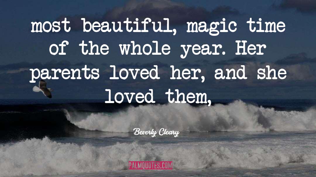 Beautiful Magic quotes by Beverly Cleary