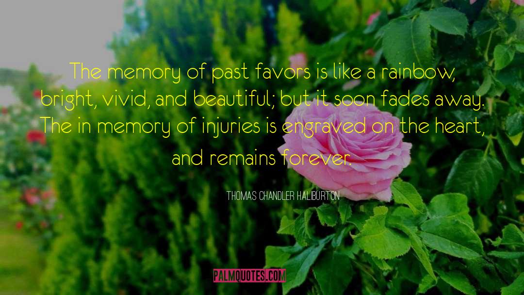 Beautiful Memories quotes by Thomas Chandler Haliburton