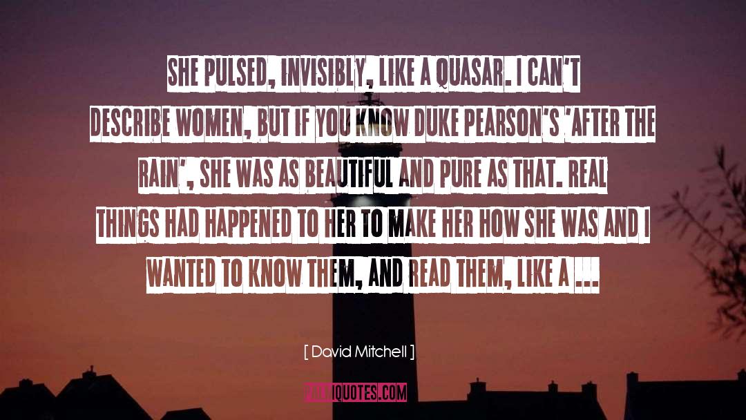 Beautiful Memory quotes by David Mitchell