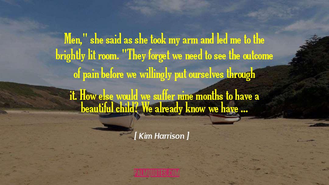 Beautiful Men quotes by Kim Harrison