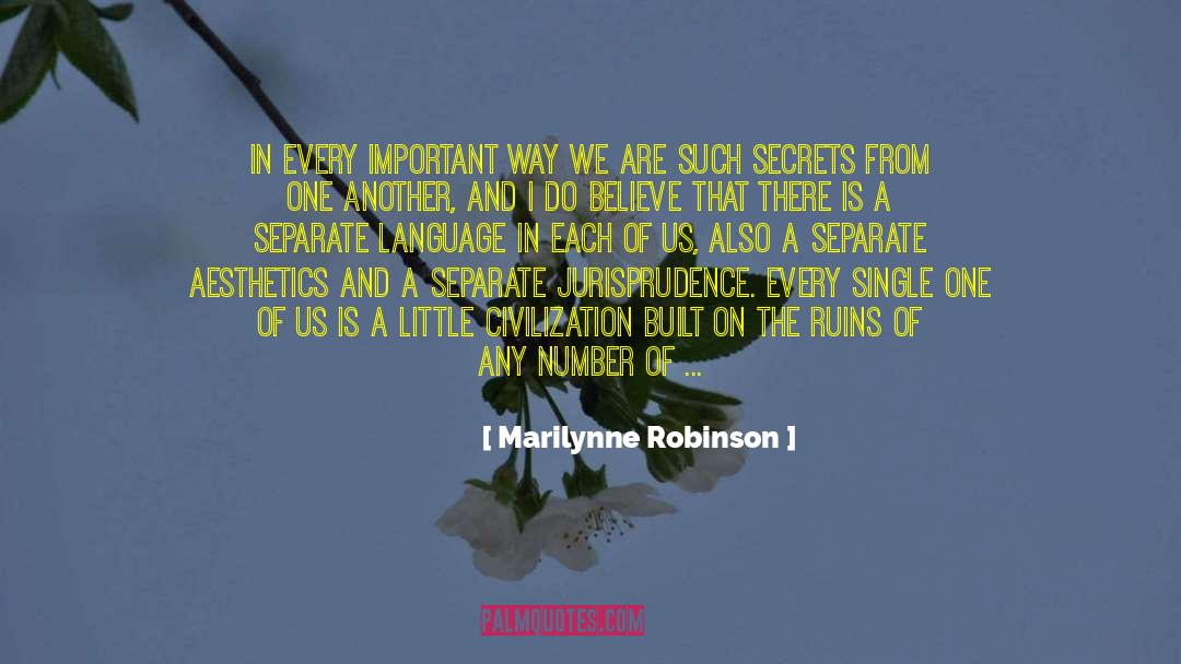 Beautiful Moments quotes by Marilynne Robinson