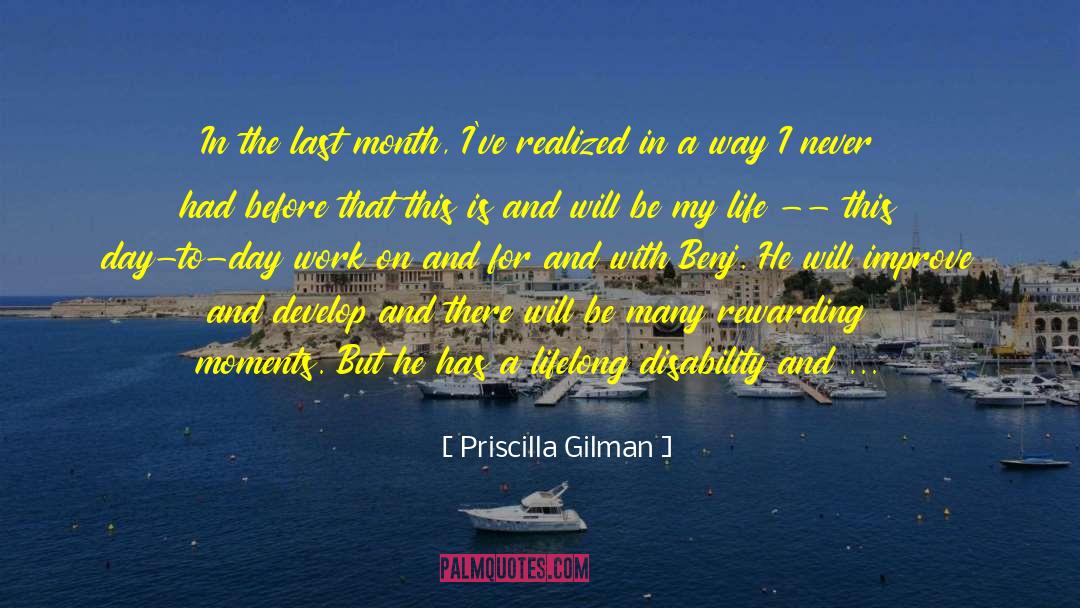 Beautiful Moments quotes by Priscilla Gilman