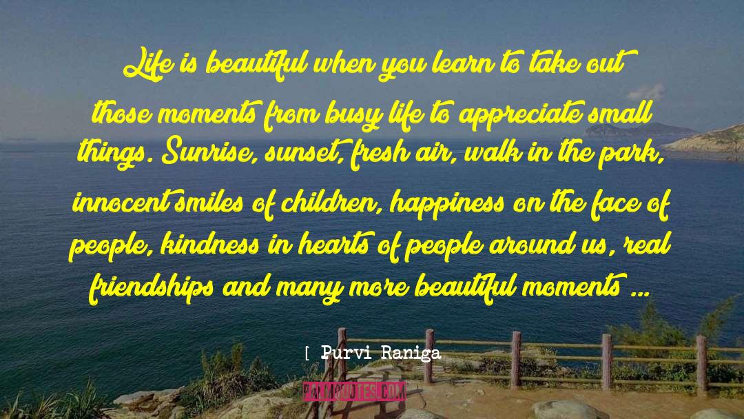Beautiful Moments quotes by Purvi Raniga