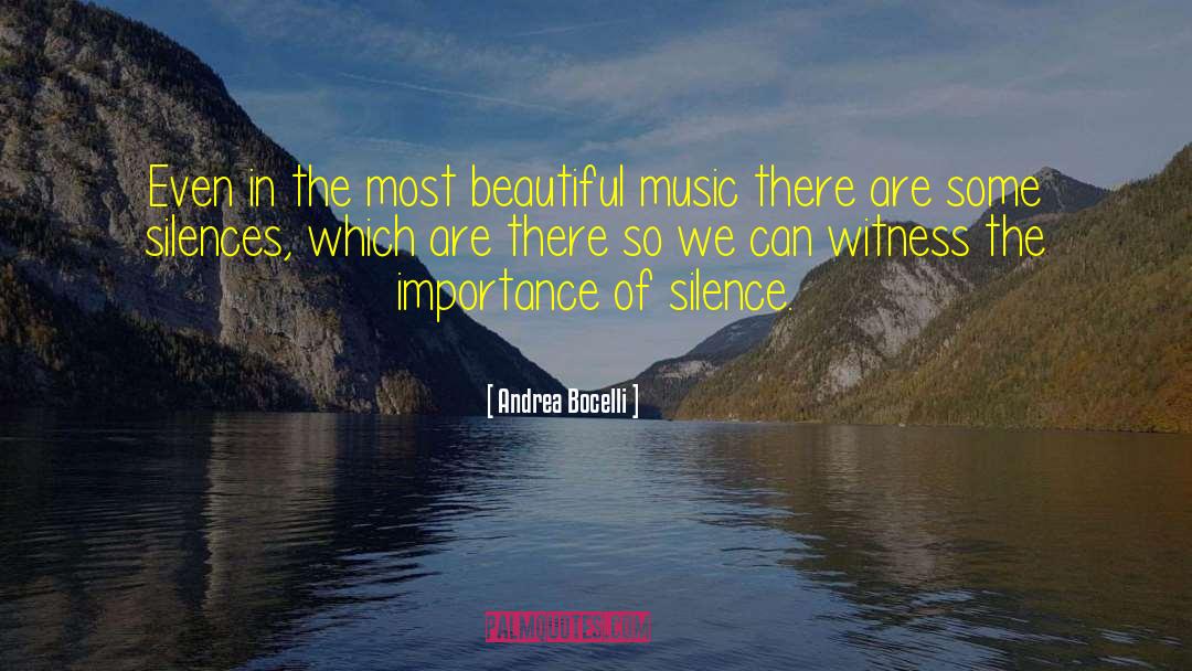Beautiful Music quotes by Andrea Bocelli