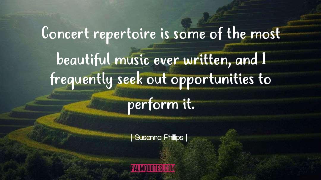 Beautiful Music quotes by Susanna Phillips