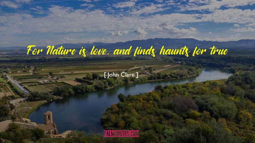 Beautiful Nature quotes by John Clare