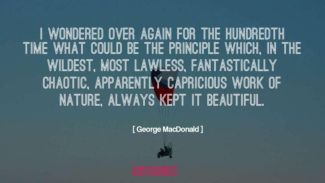 Beautiful Nature quotes by George MacDonald