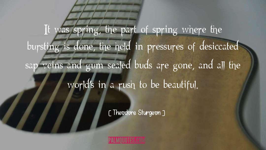 Beautiful Nature quotes by Theodore Sturgeon