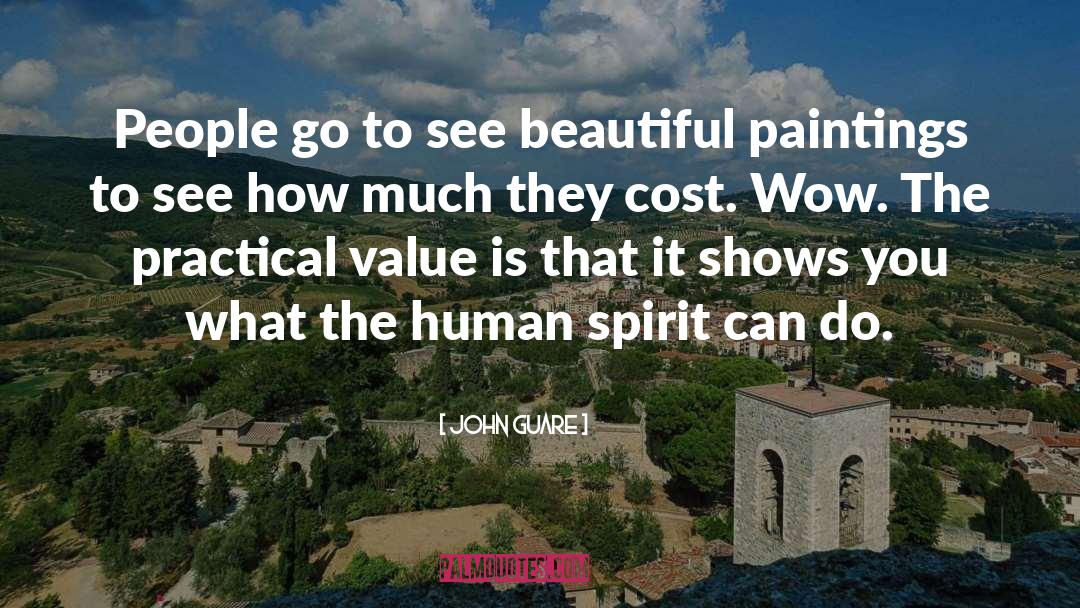 Beautiful Paintings quotes by John Guare