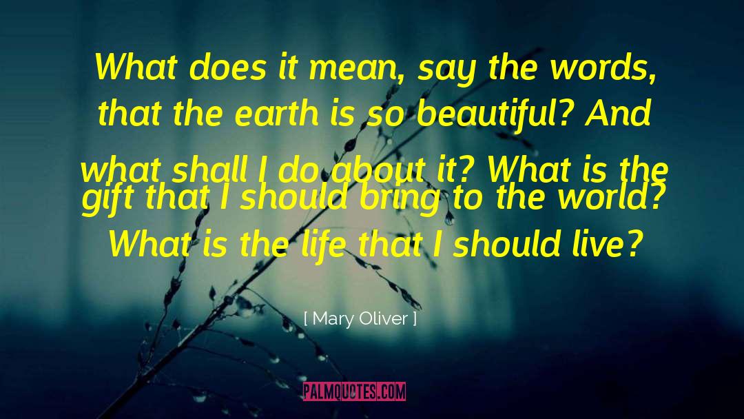 Beautiful Picture quotes by Mary Oliver