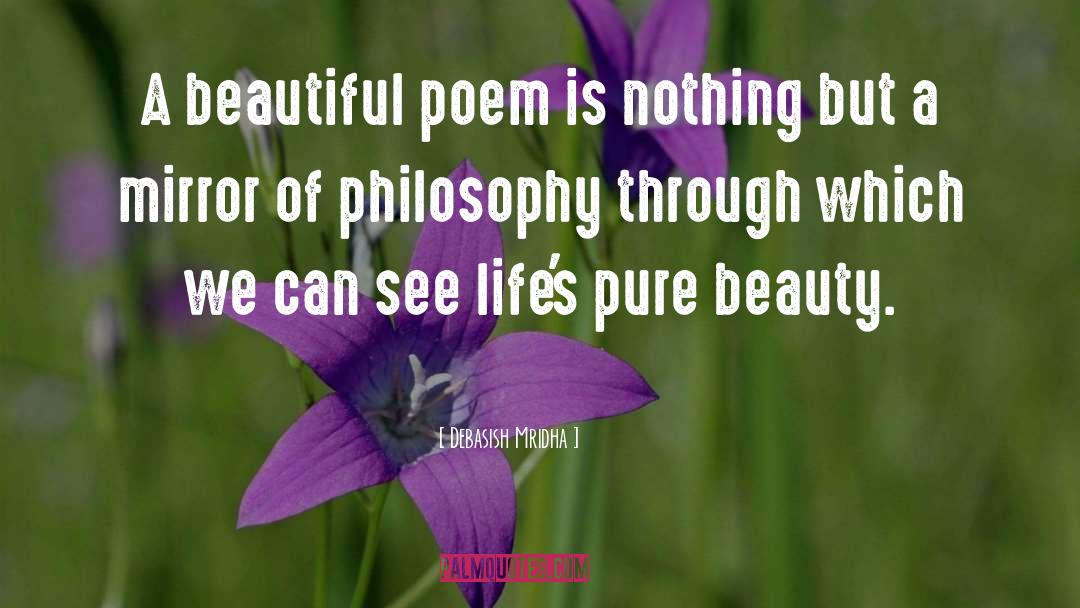 Beautiful Poem quotes by Debasish Mridha