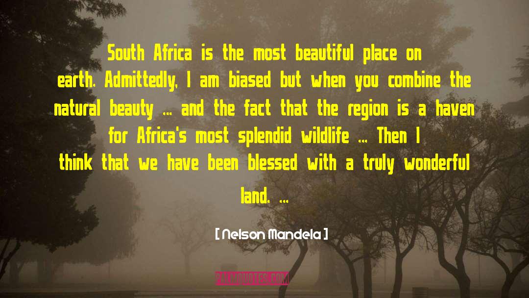 Beautiful Poverty quotes by Nelson Mandela