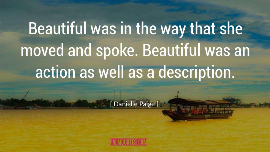 Beautiful quotes by Danielle Paige