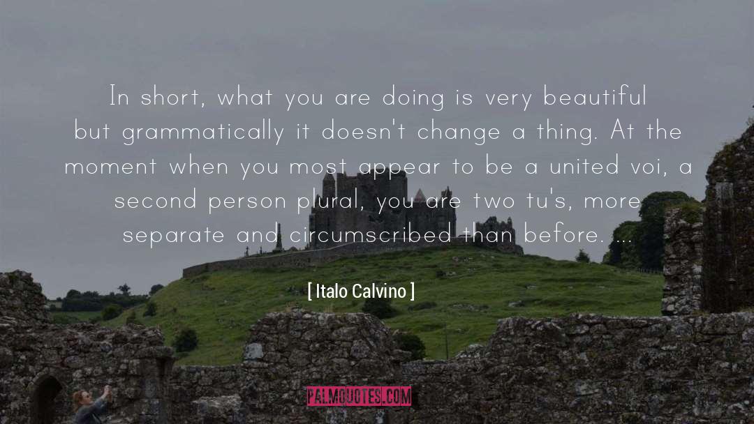 Beautiful Romantic quotes by Italo Calvino