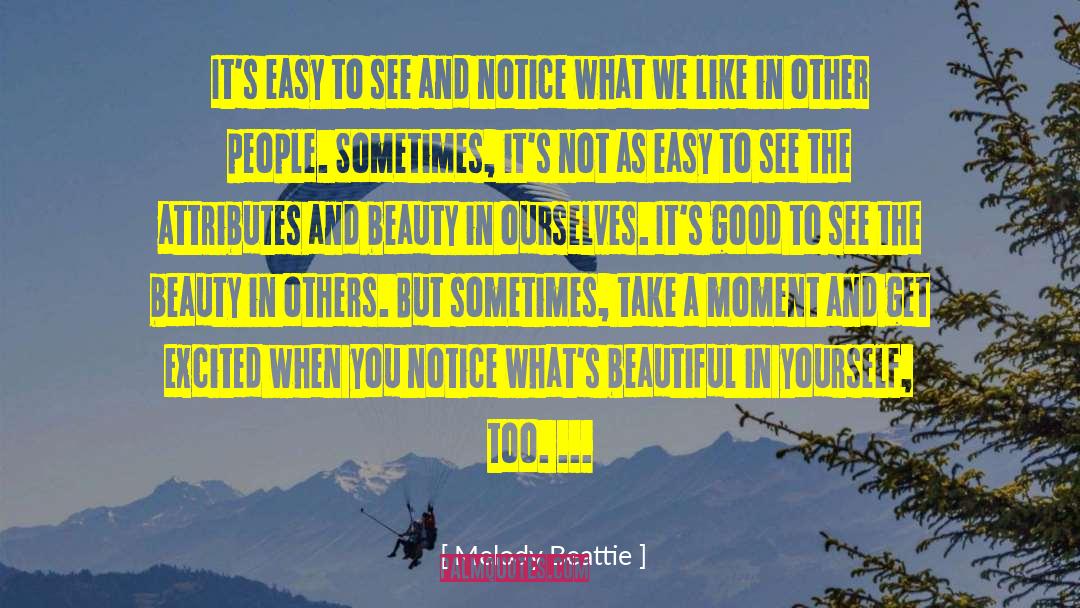 Beautiful Self quotes by Melody Beattie