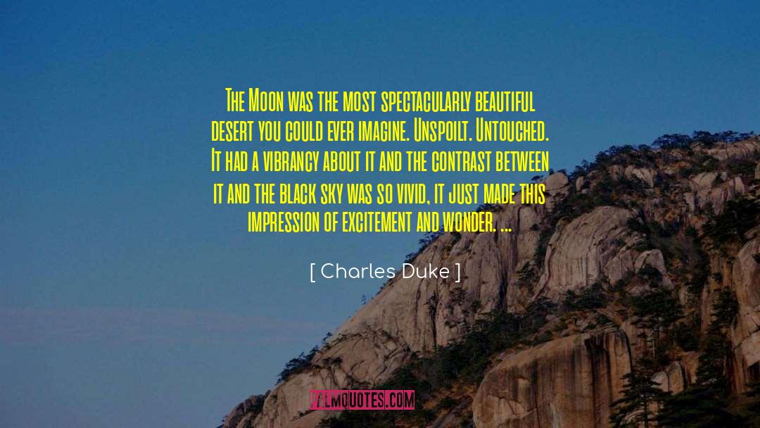 Beautiful Sky quotes by Charles Duke