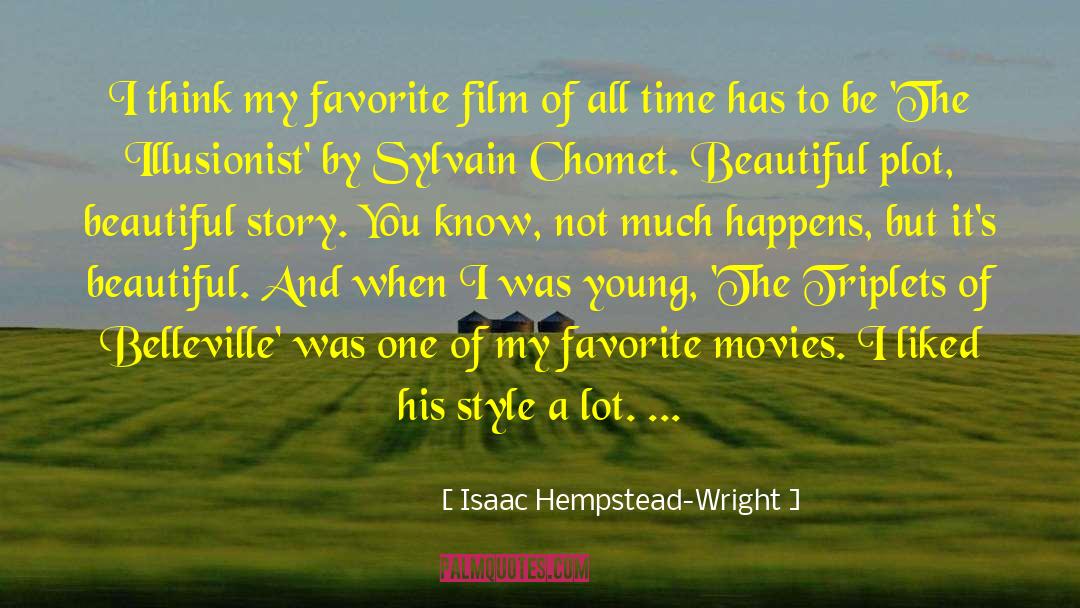 Beautiful Story quotes by Isaac Hempstead-Wright