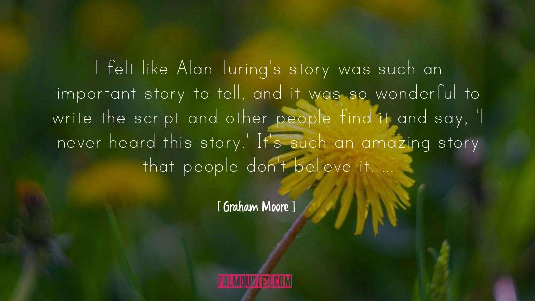 Beautiful Story quotes by Graham Moore