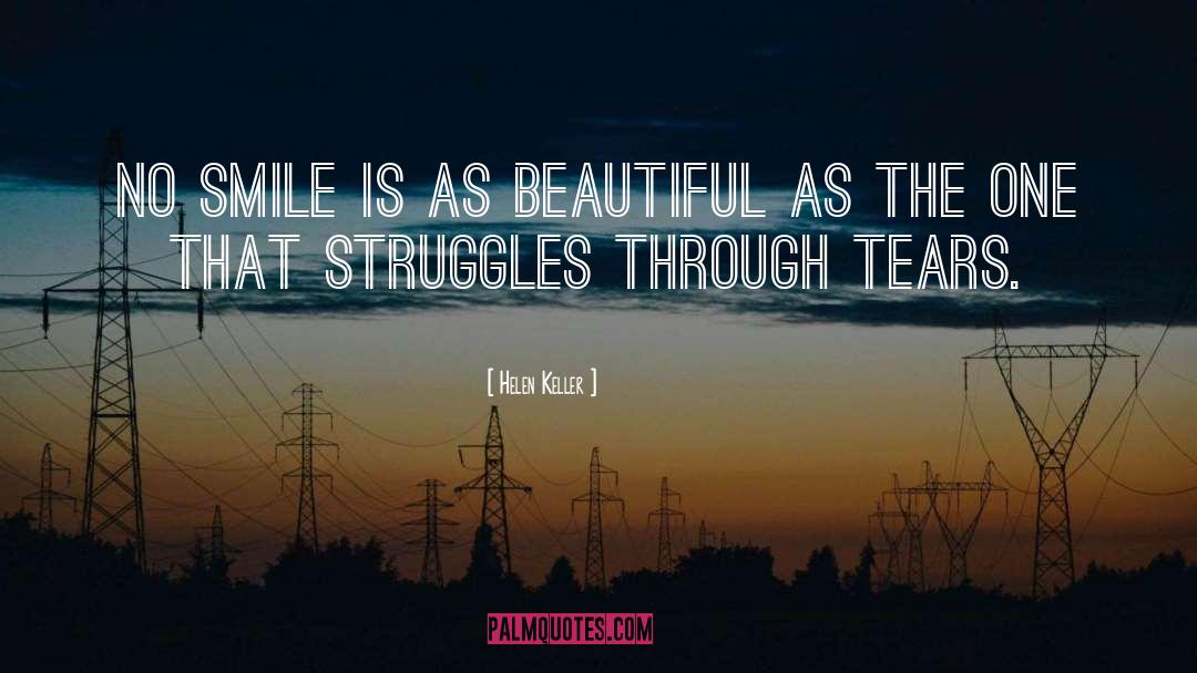 Beautiful Struggle quotes by Helen Keller