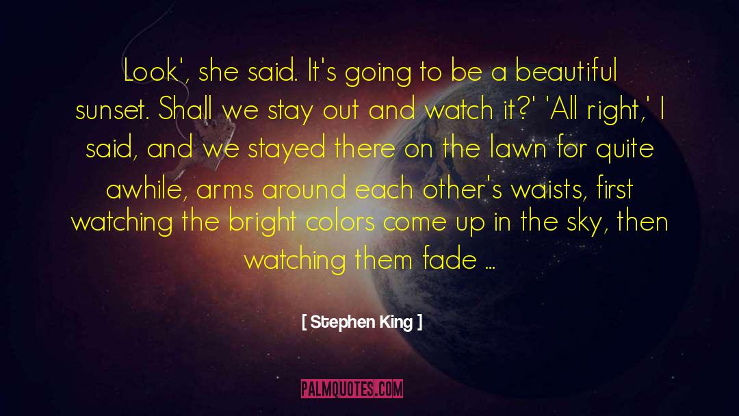 Beautiful Sunset quotes by Stephen King