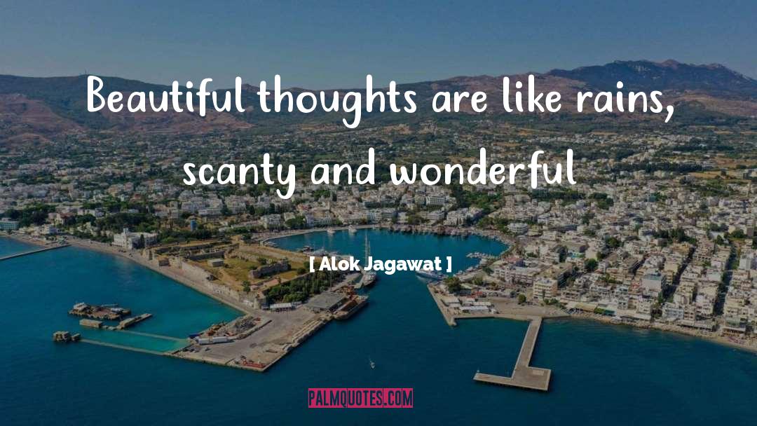 Beautiful Thoughts quotes by Alok Jagawat