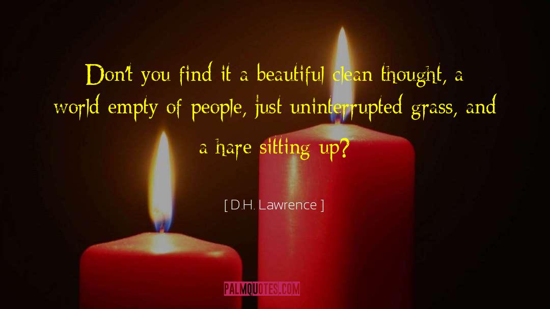 Beautiful Thoughts quotes by D.H. Lawrence