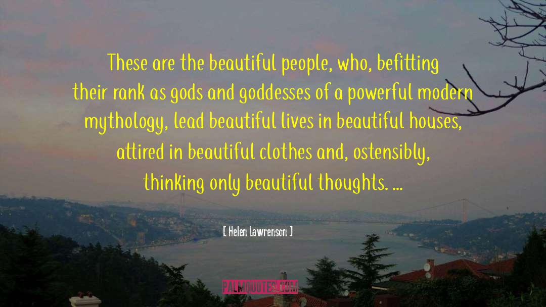Beautiful Thoughts quotes by Helen Lawrenson