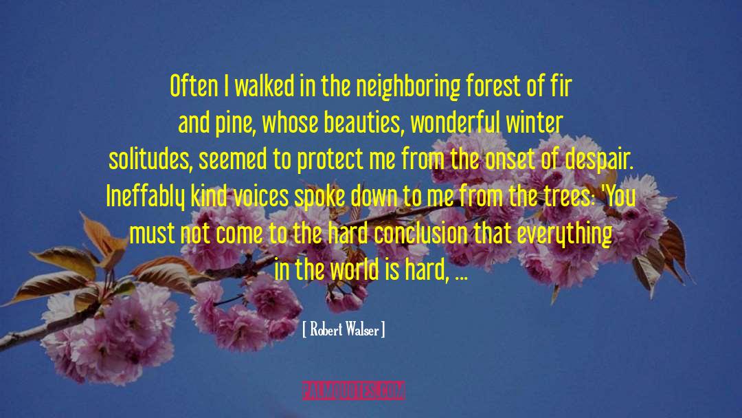 Beautiful Thoughts quotes by Robert Walser