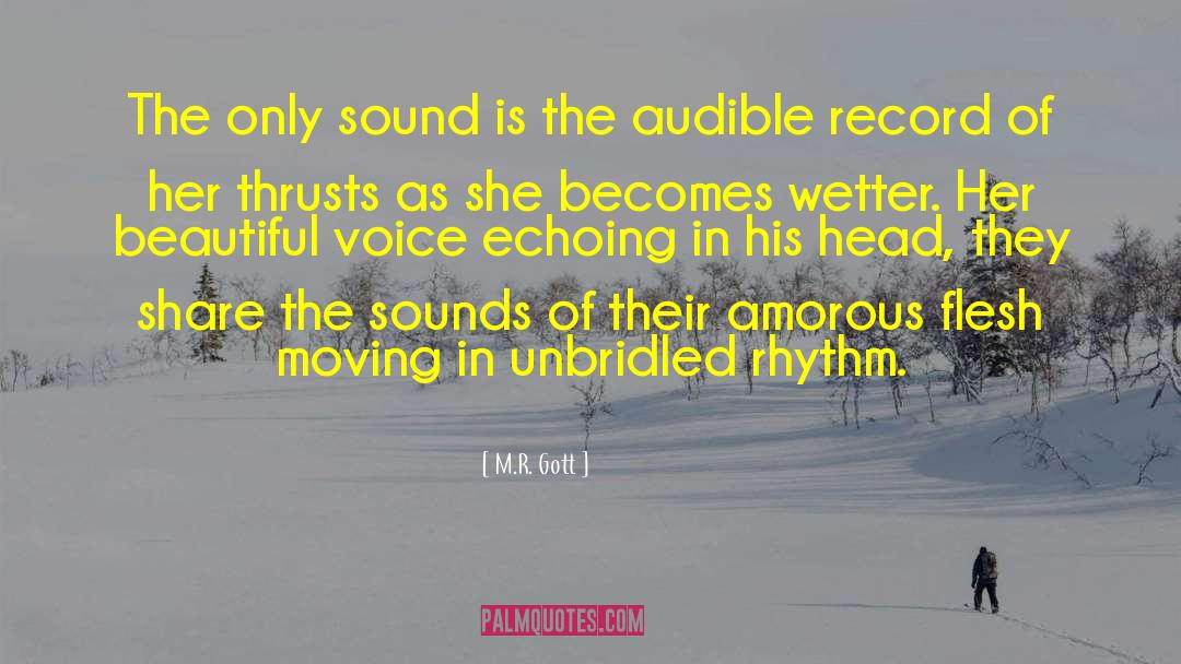 Beautiful Voice quotes by M.R. Gott