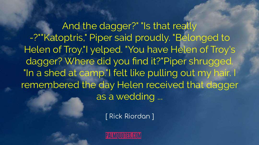 Beautiful Wedding Cakes quotes by Rick Riordan