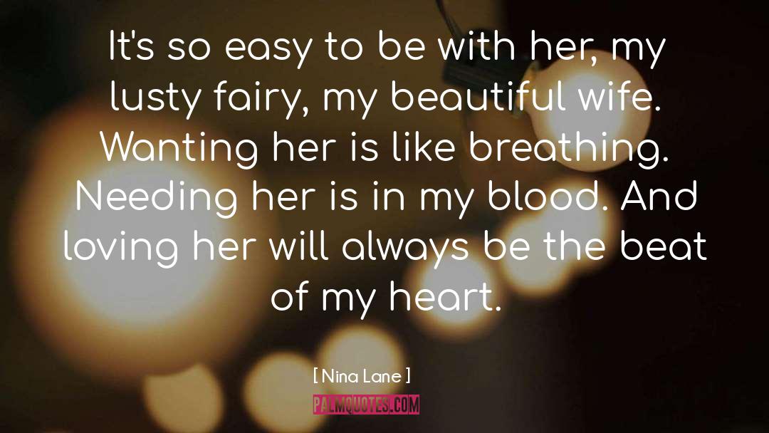 Beautiful Wife quotes by Nina Lane